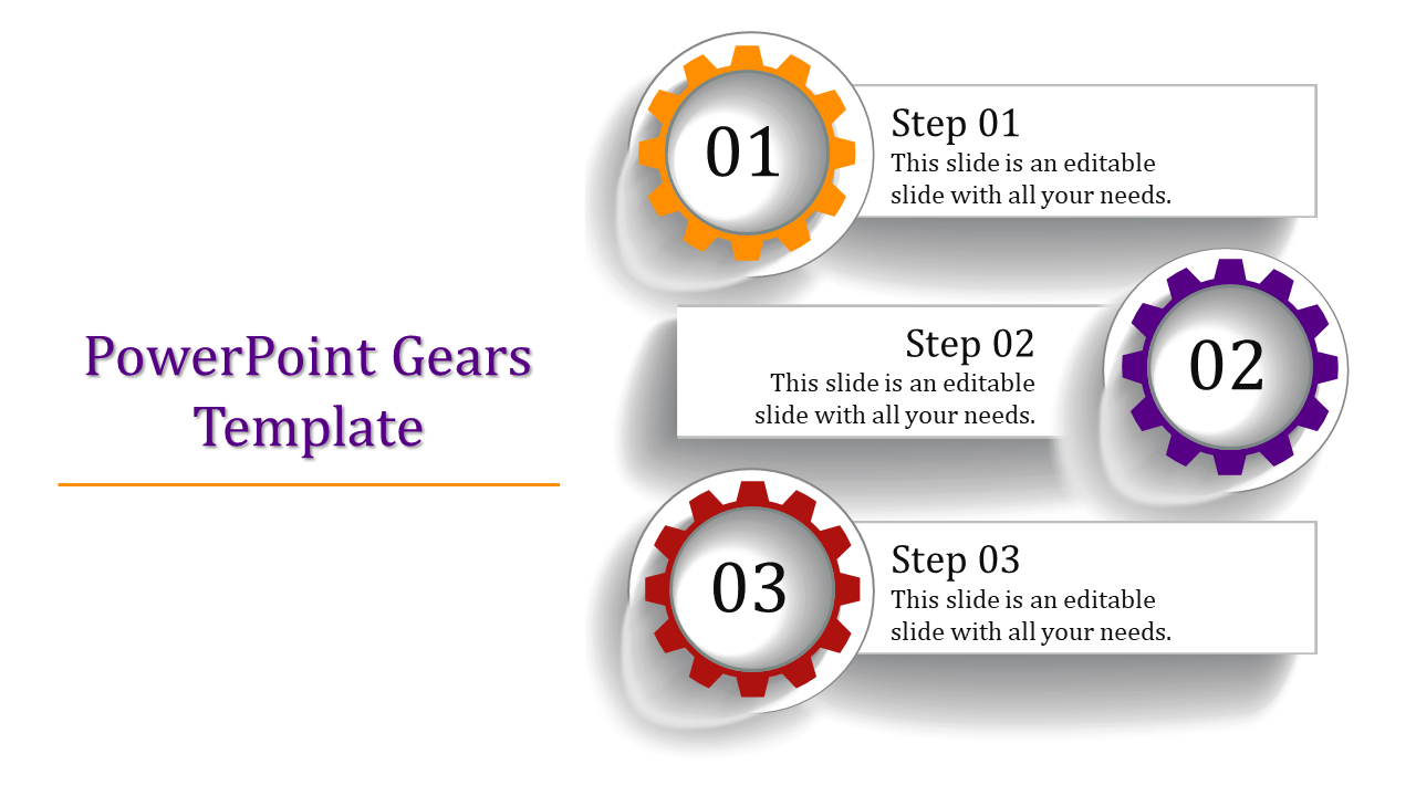 Download Unlimited Gears PowerPoint Template Slides